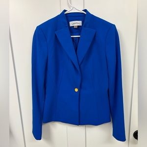 Calvin Klein Blue Blazer Size 4